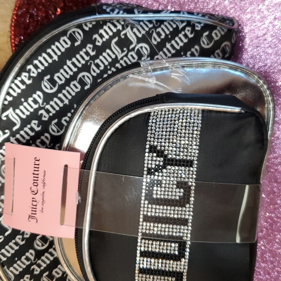 Juicy Couture ♥️NWT♥️ Cosmetic Bag Trio Set!♥️♥️♥️ - Picture 4 of 9